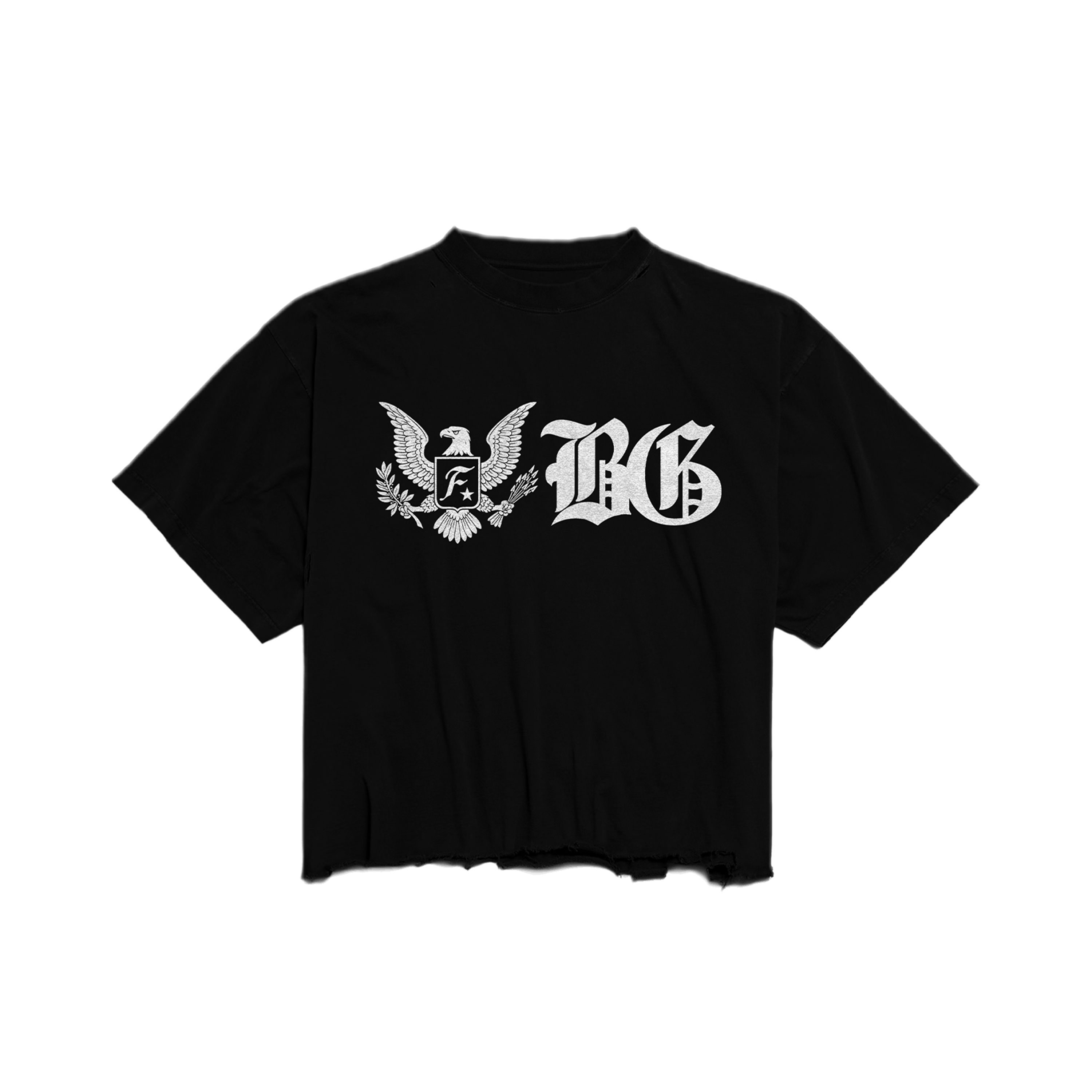 FBG EAGLE TEE : BLACK
